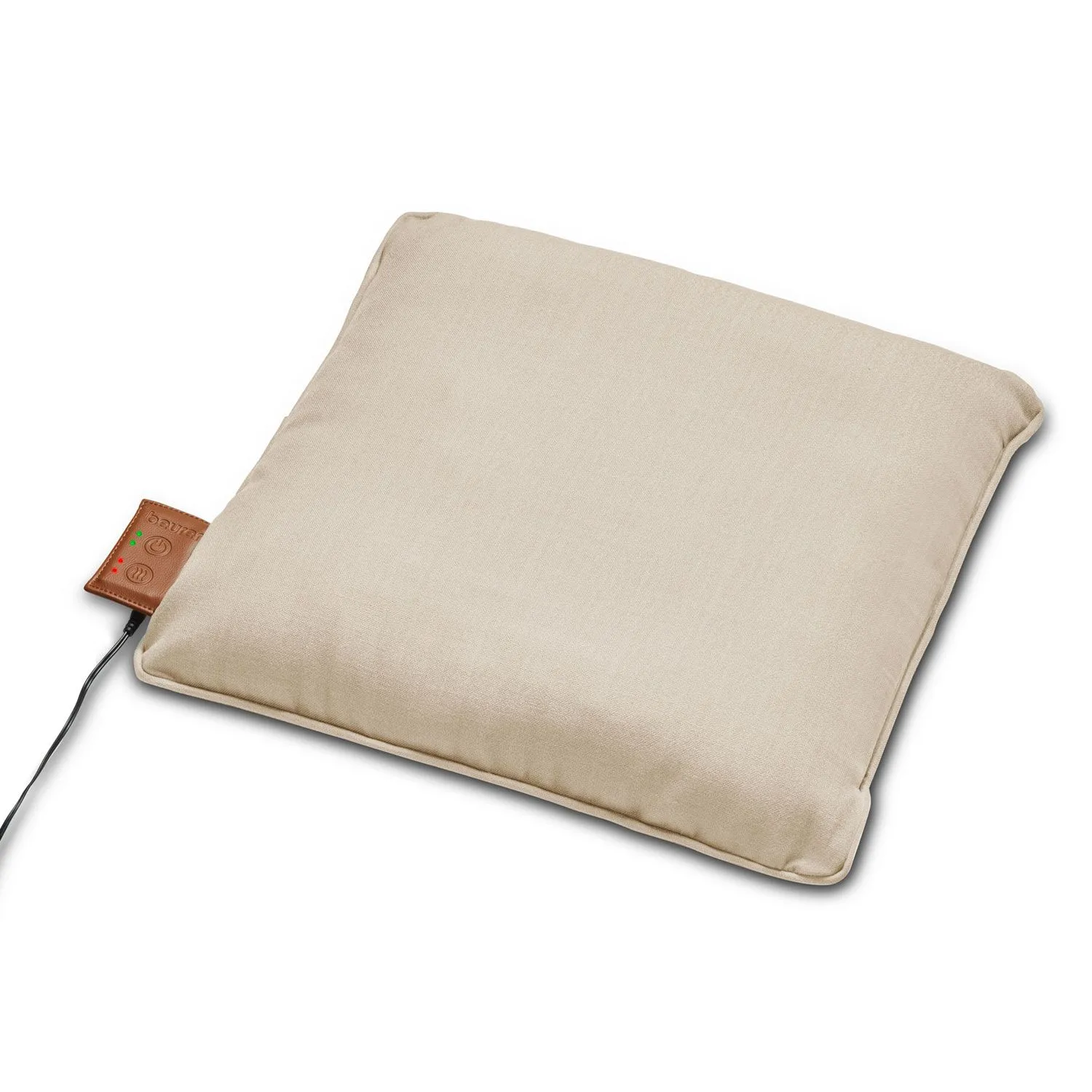 Масажна подушка Beurer для плечей, шиї, спини, ніг, літій- іонний акум., вага - 1,85кг, змінний чохо - 2