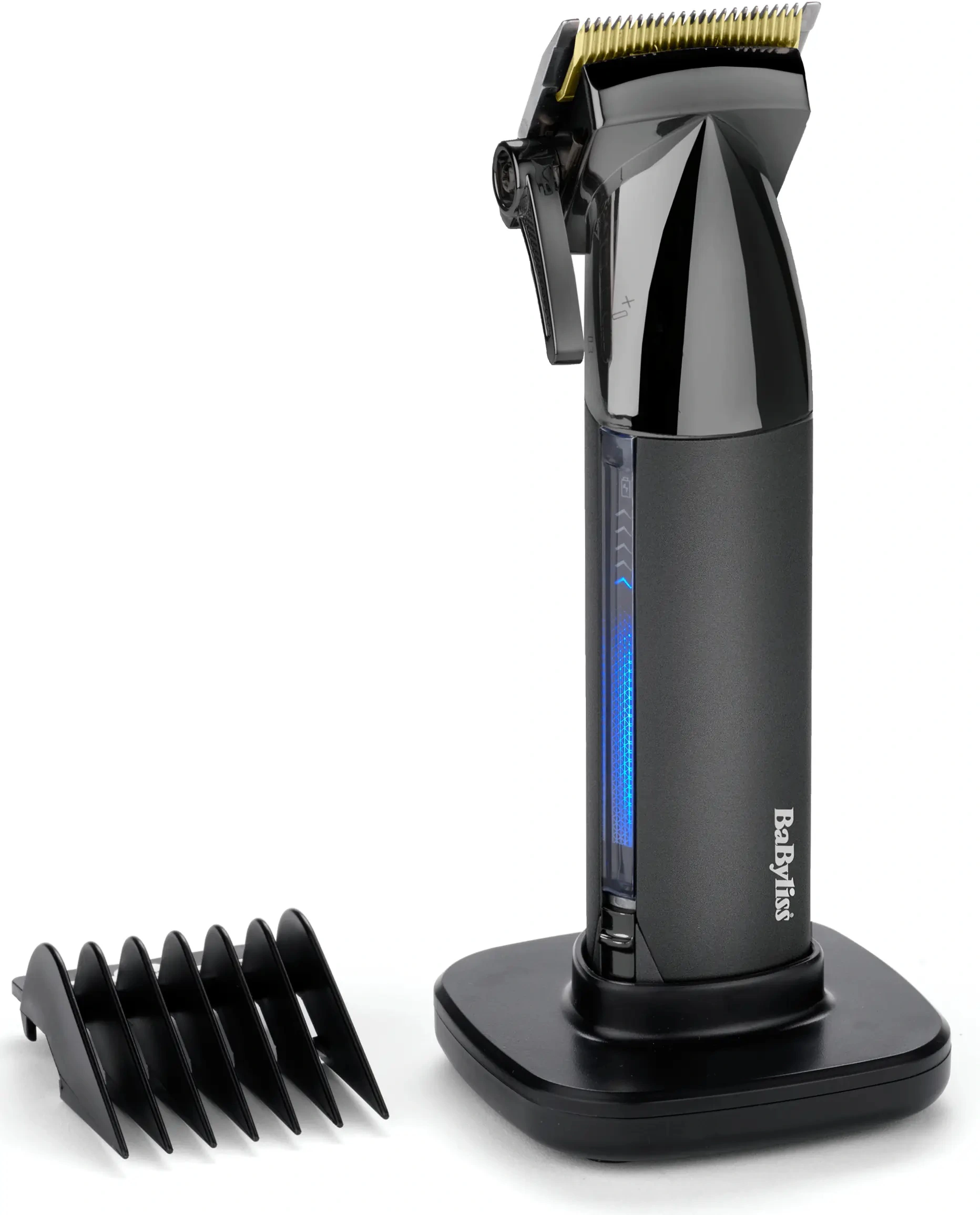 Машинка для стрижки Babyliss Super-X Metal Series, аккум., насадок-12, сталь с графитовым покрытием - 2