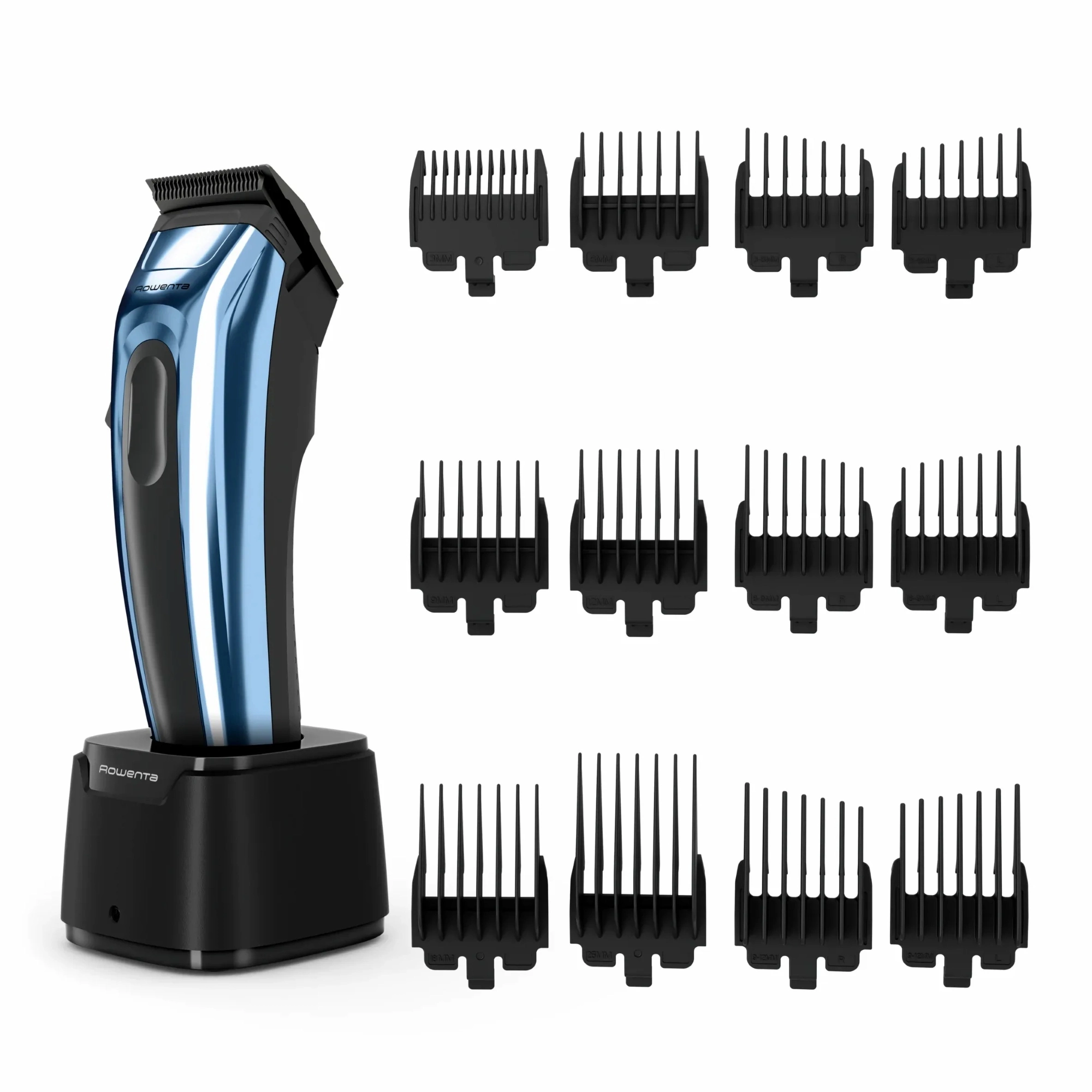 Машинка для стрижки Rowenta Barber Experience, для головы, сеть+аккум., роторный мотор DC, насадка-