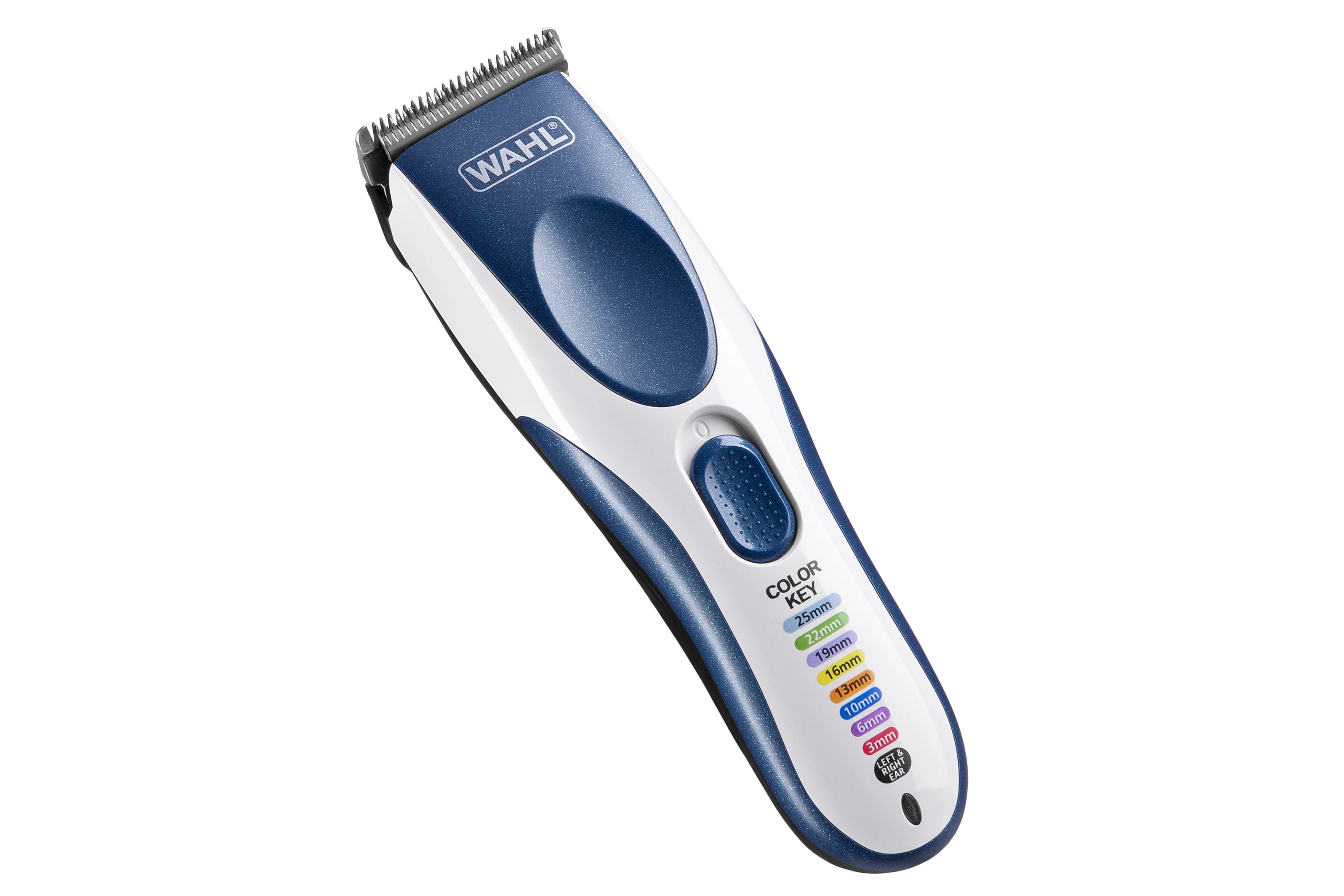Набор для стрижки WAHL Color Pro Cordless, сеть + аккум., триммер, расческа, ножницы, сталь, синий
