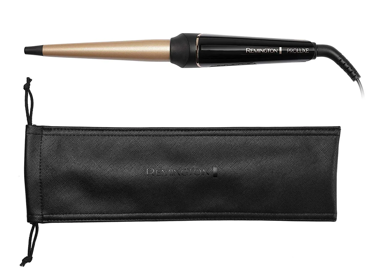 Плойка Remington ProLuxe Midnight Edition, конусна, 37Вт, температурних режимів-10, D-13-25mm, 120-2 - 2