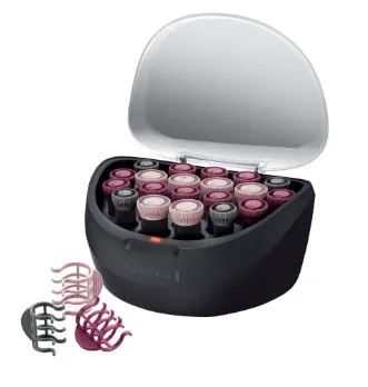 Термо бігуді Remington Ionic, 500Вт, D-20,23,27mm, 20шт, іонізація, кондиціонування, чорний