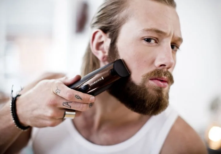 Тример Remington Beard Kit, для бороди і вусів, акумулятор, ножиці, щітка - 2