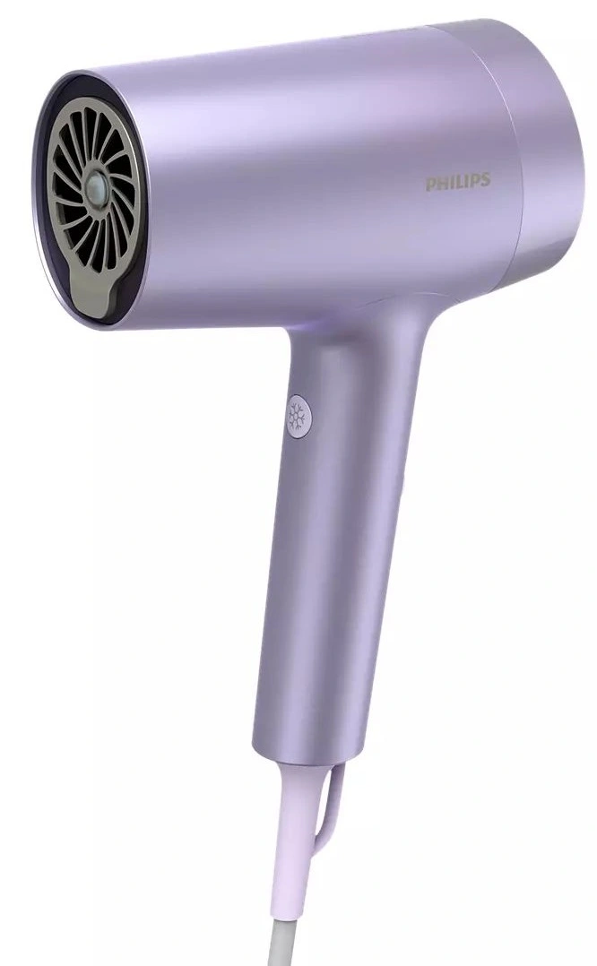 Фен Philips 7000 Series, 1800Вт, 3 режими, дифузор, іонізація, холодний обдув, турбо, фіолетовий