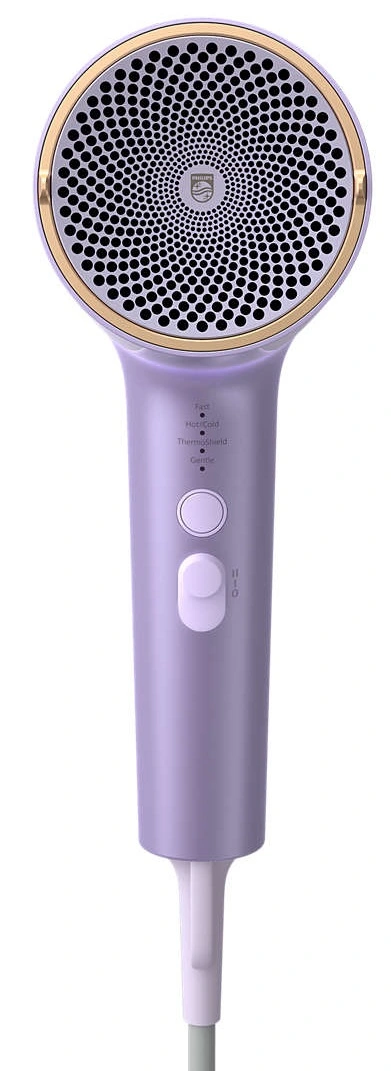 Фен Philips 7000 Series, 1800Вт, 3 режими, дифузор, іонізація, холодний обдув, турбо, фіолетовий - 2