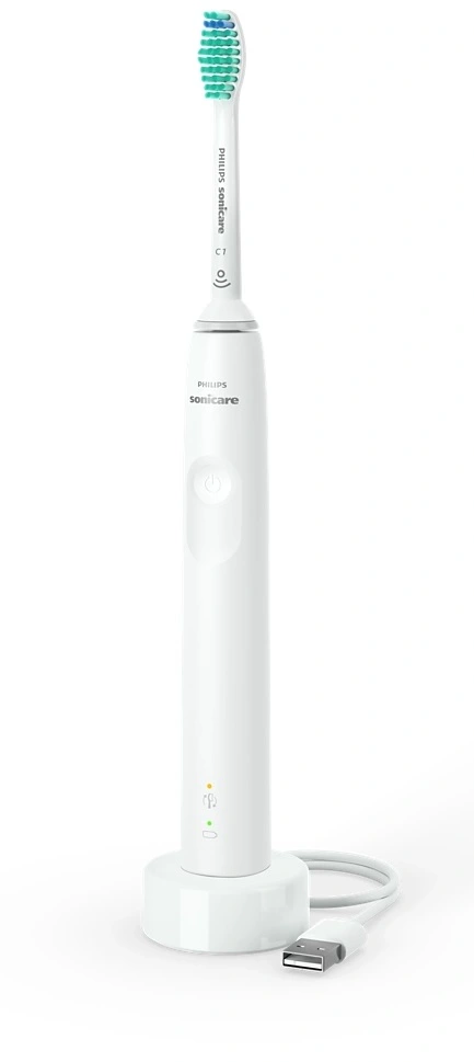 Щітка зубна електр, Philips, Sonicare 3100 Series, 31т, коливань в хв, насадок-1, білий