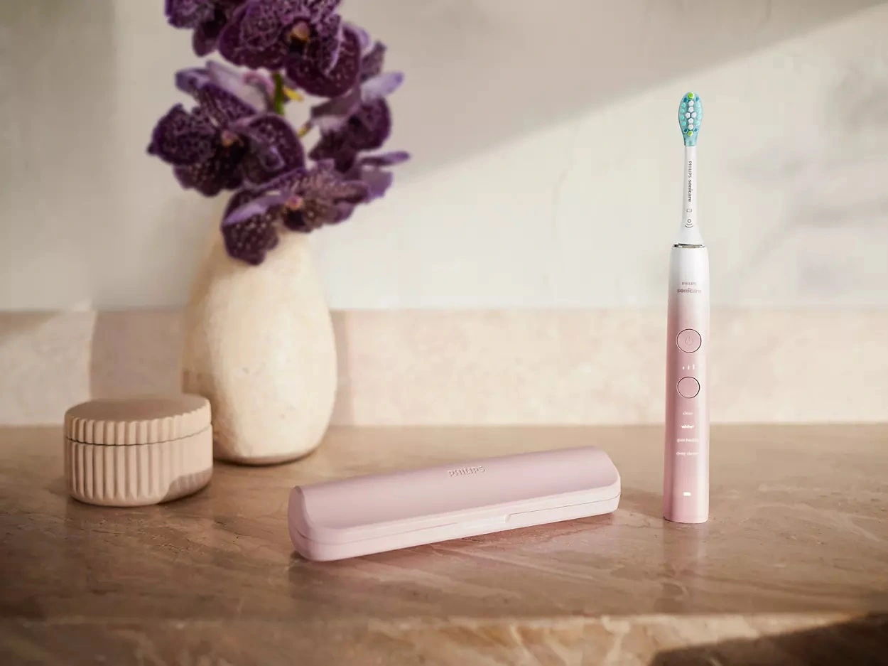 Щітка зубна електр, Philips, Sonicare DiamondClean Prestige 9900, 62т, коливань в хв, насадок-1, Sen - 2