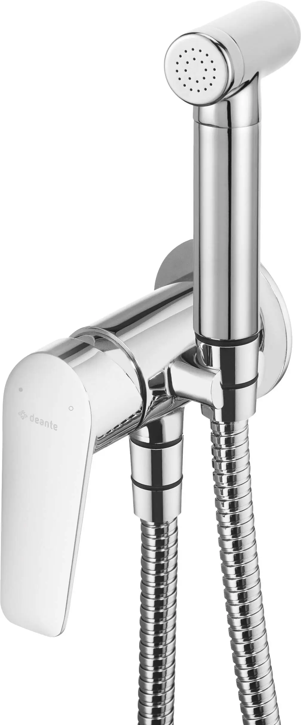Змішувач для біде Deante Jasmin, з гігієнічним душем, хром