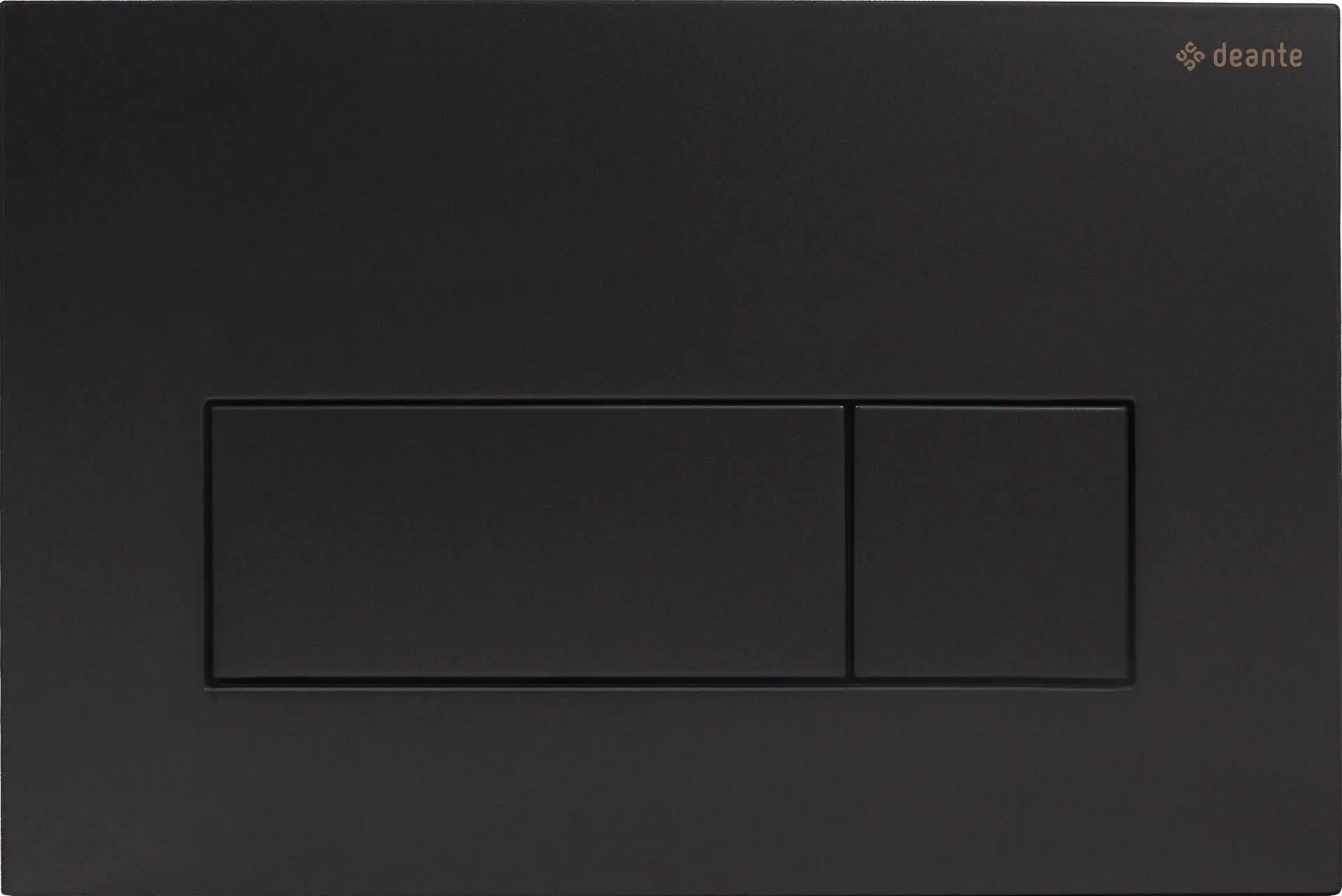 Кнопка зливу Deante slim до інсталяцій прихованого монтажу, чорна