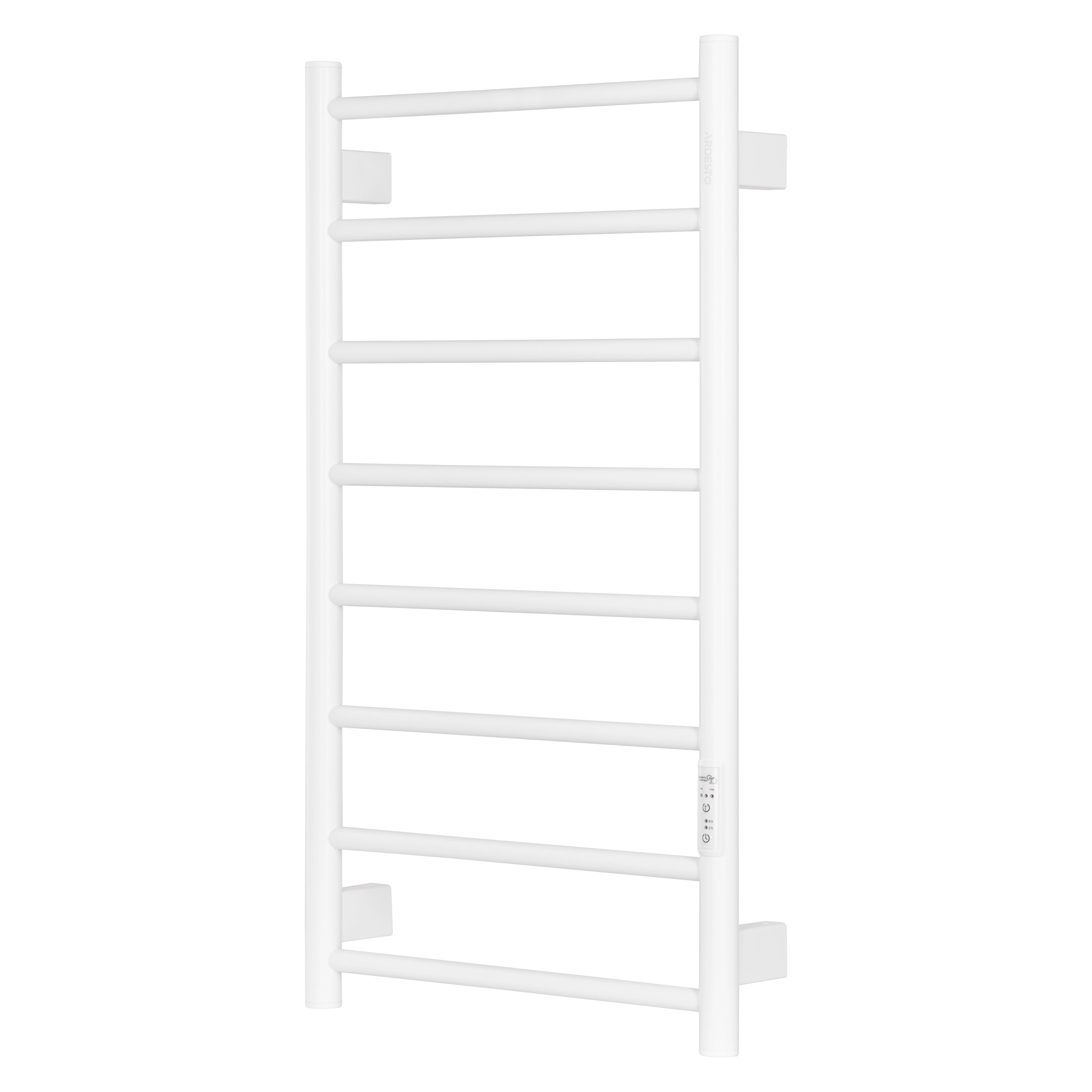 Рушникосушка Ardesto електрична  Classik-TR K, 770x430х80мм, таймер-регулятор, сталь, білий матовий