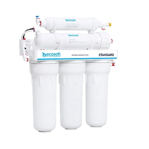 Фільтр зворотного осмосу Ecosoft Standard 5-50, мембрана 50gpd, кран капля - 2