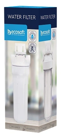 Фільтр магістральний Ecosoft 10", підключення 3/4, з поліпропіленовим картриджем - 2