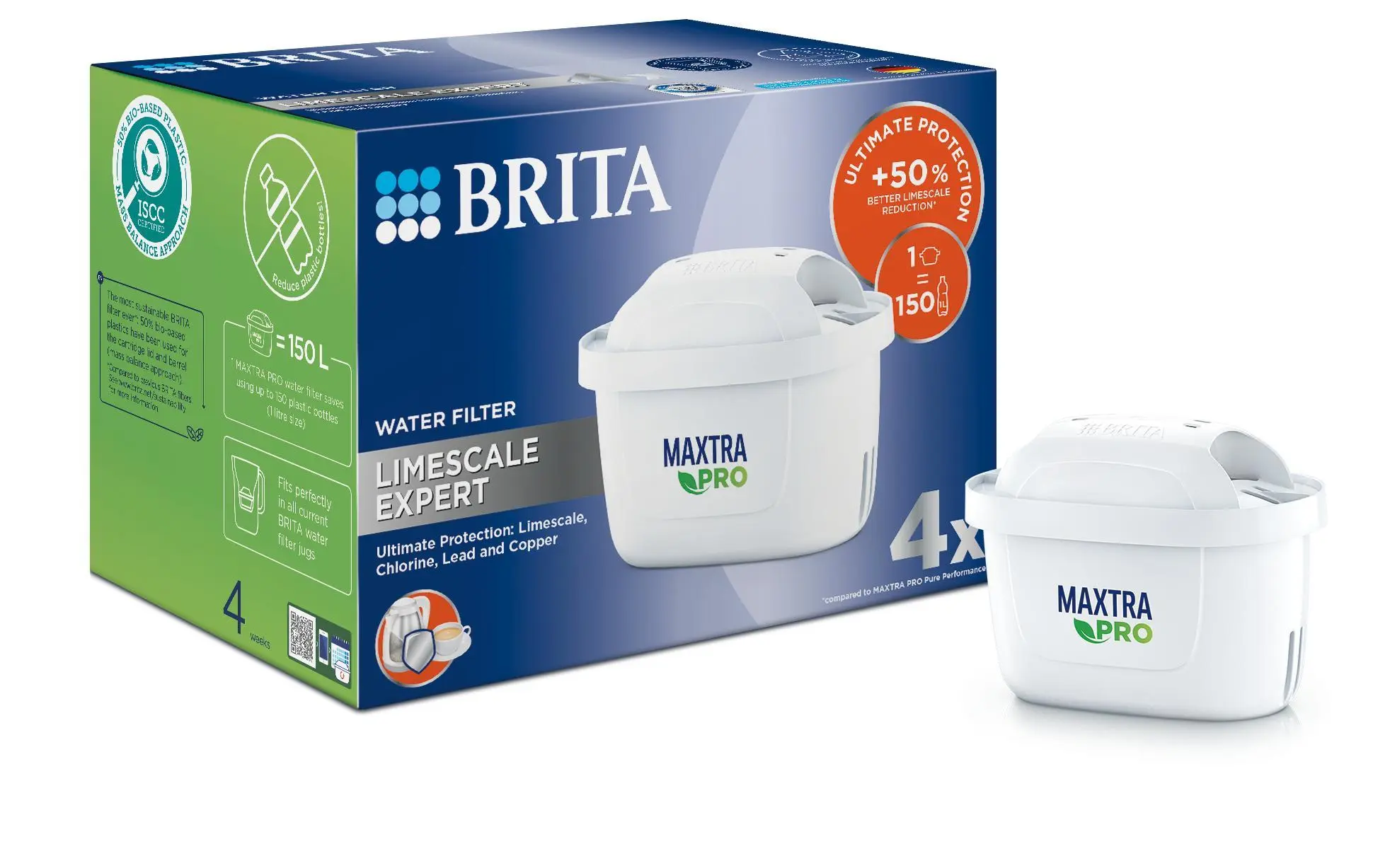 Фільтр-картридж Brita  MXPro Limescale для жорсткої води 4шт - 2