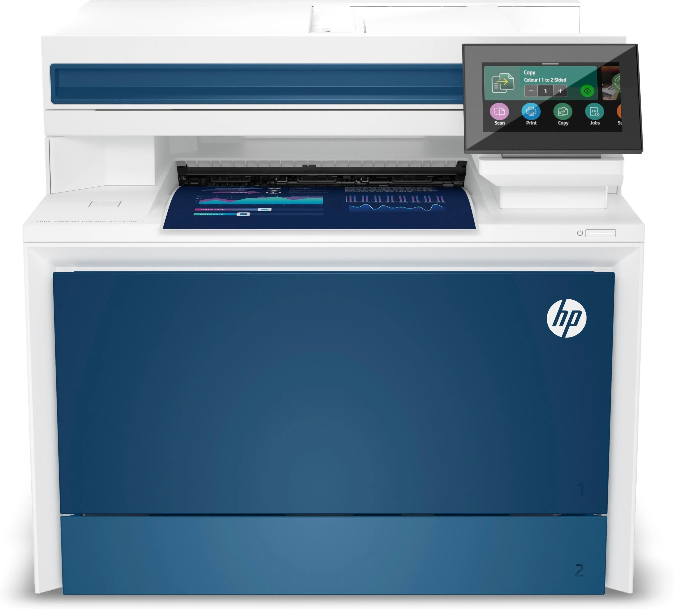 Багатофункціональний пристрій А4 кол. HP Color LaserJet Pro MFP 4303fdw з Wi-Fi