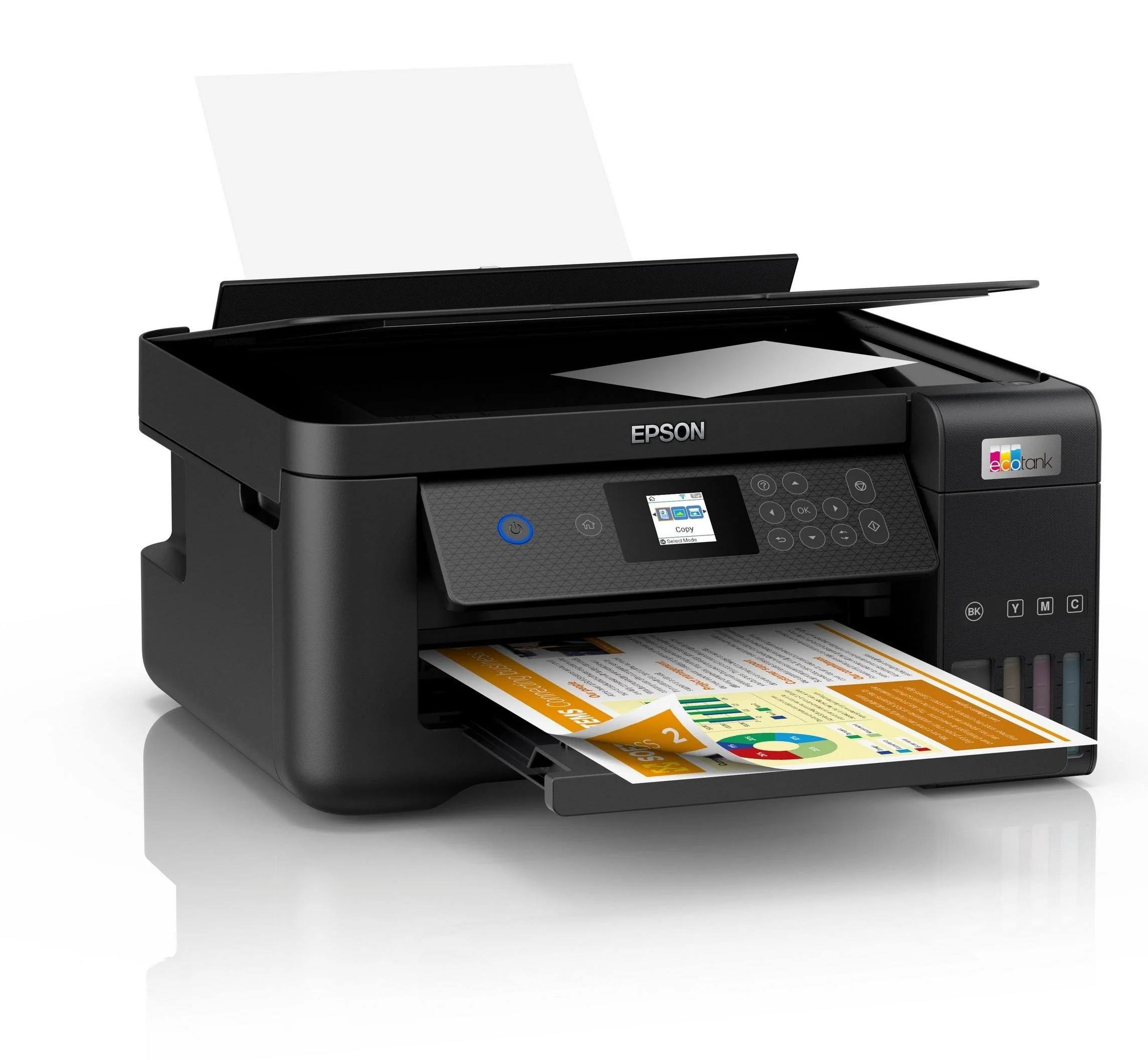 БФП ink color A4 Epson EcoTank L4260 33_15 ppm Duplex USB Wi-Fi 4 inks Black Pigment - 2