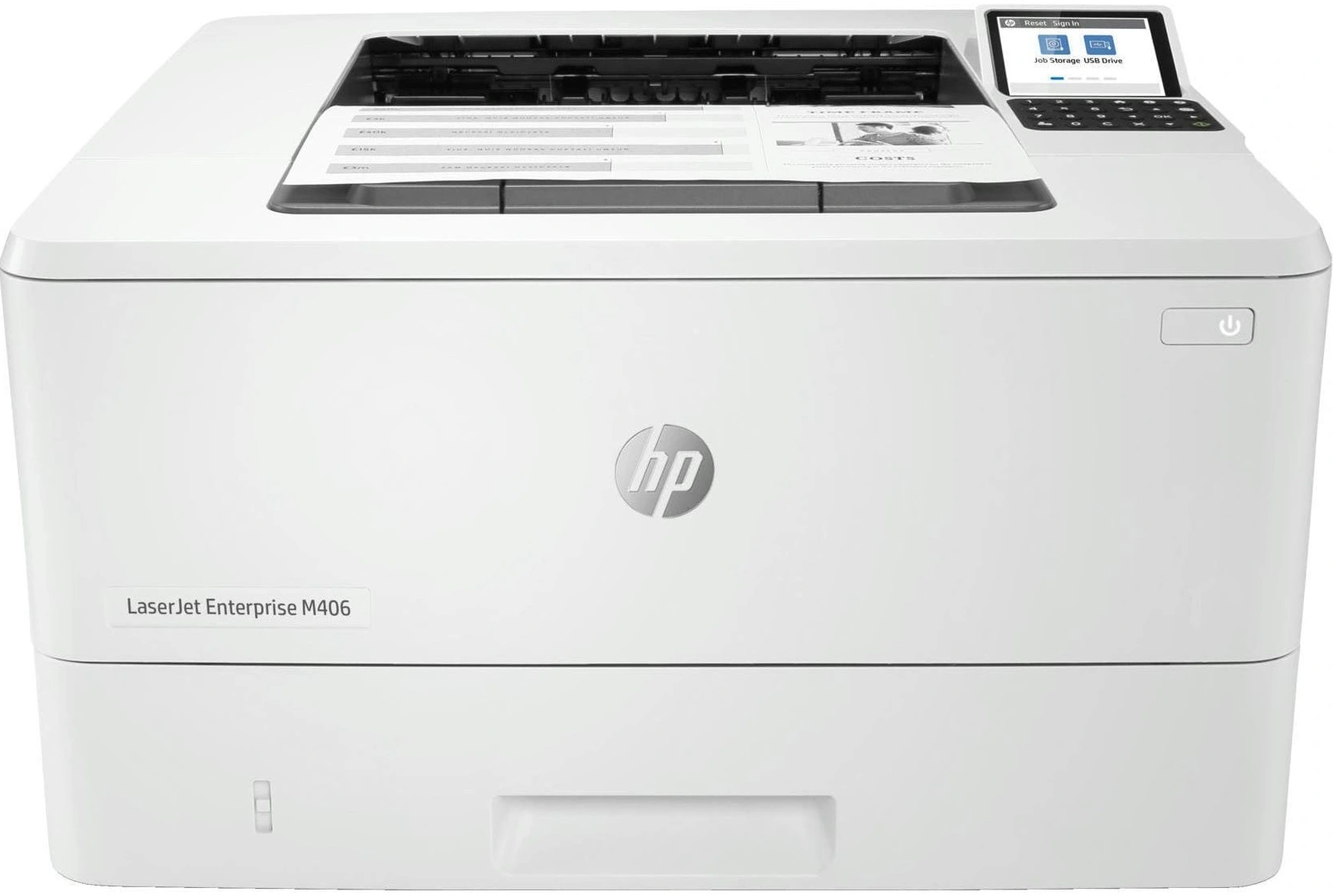 Принтер А4 HP LaserJet Enterprise M406dn