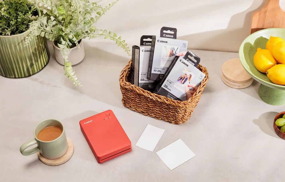 Фотопринтер Canon SELPHY Square QX20 (Red) - 2