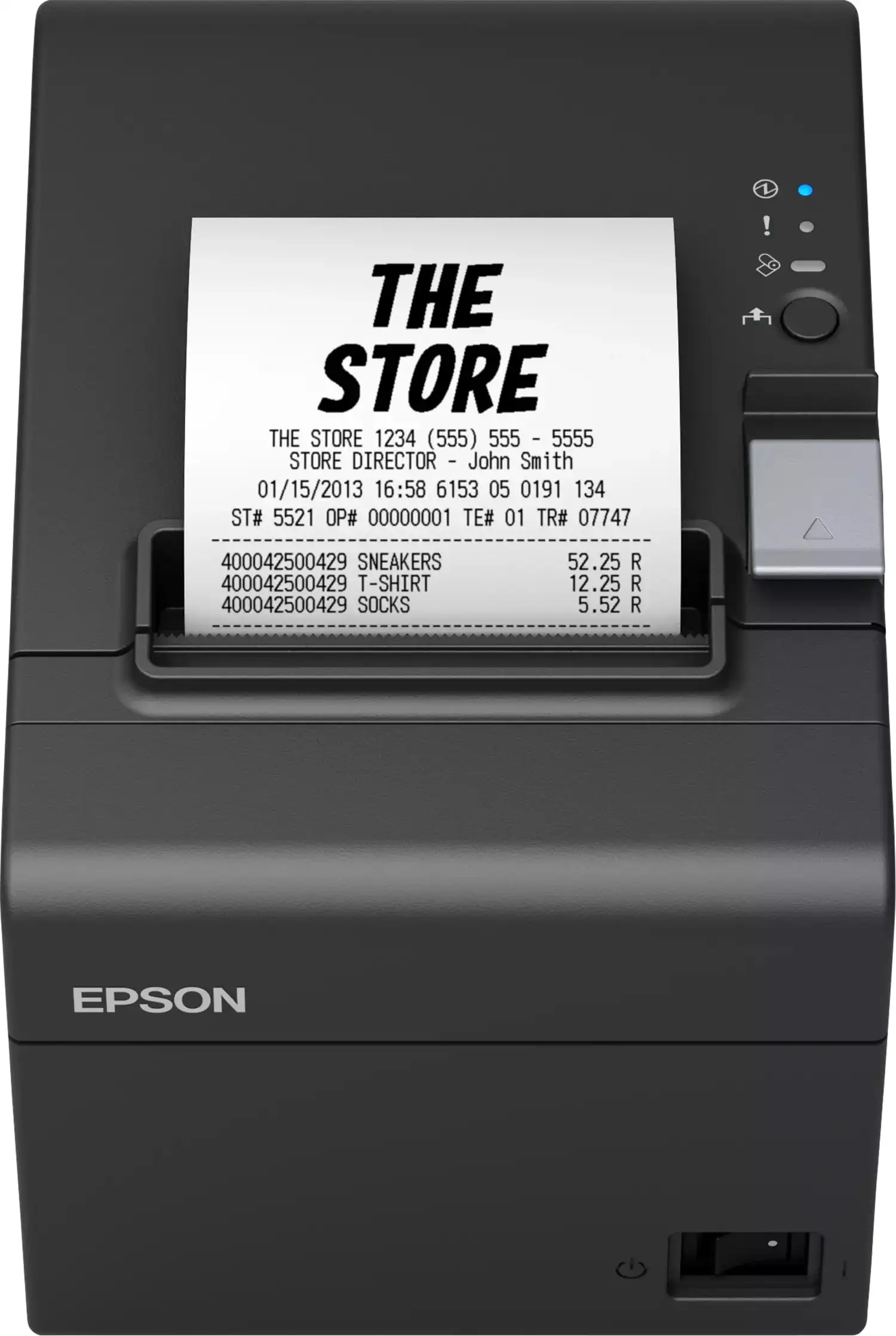 Принтер спеціалізований Epson TM-T20III Ethernet I/F (Blk)+PS
