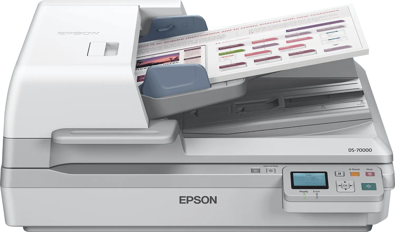 Сканер A3 Epson Workforce DS-70000N