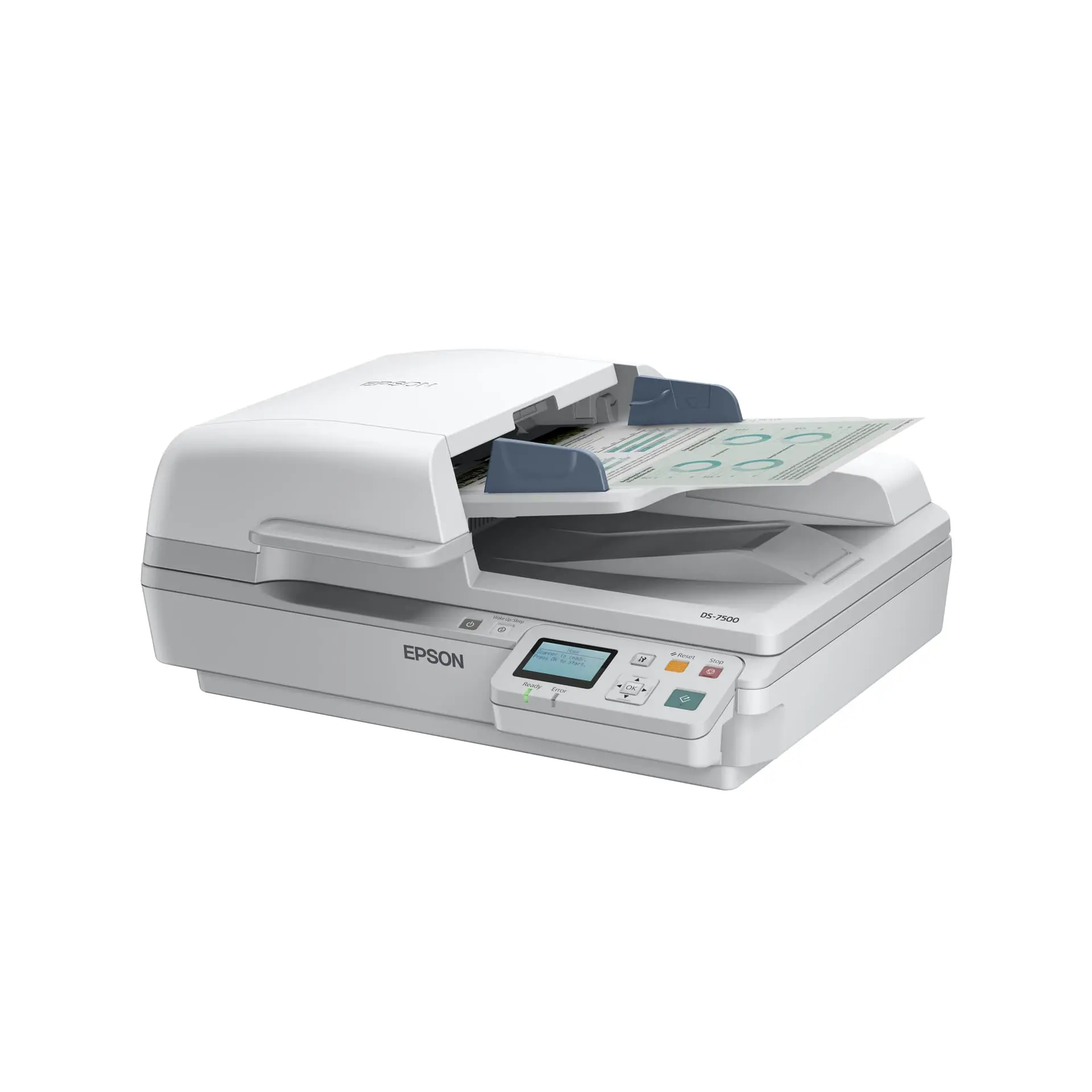 Сканер A4 Epson Workforce DS-6500N - 2