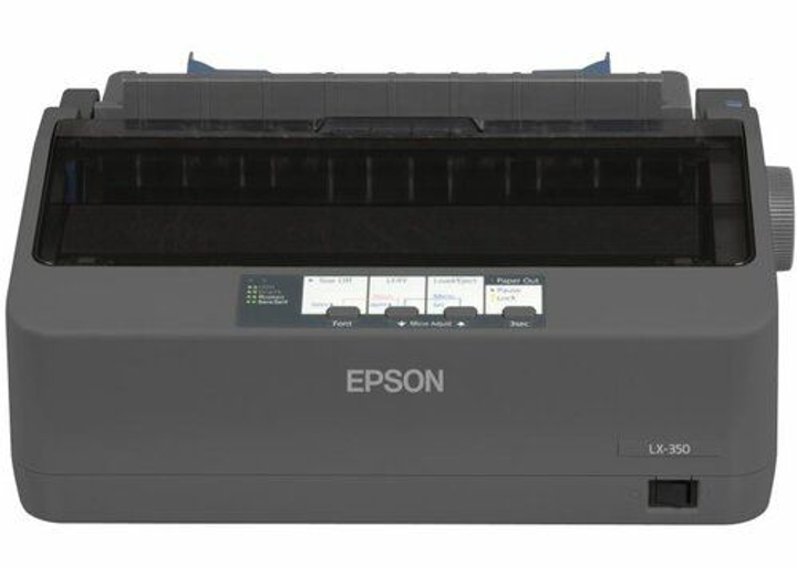 Принтер матричний A4 Epson LX-350 347 cps 9 pins USB LPT RS-232 - 2