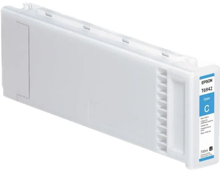 Картридж Epson SC-T3000/T5000/T7000/T3200/T5200/T7200 Cyan, 700мл