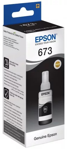 Контейнер з чорнилом Epson T6731 EcoTank L1800/L800/L800/L805/L810/L850 black