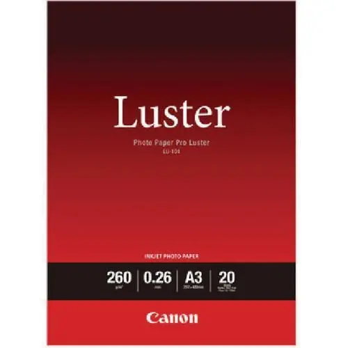 Папір Canon A3 Luster Photo Paper Pro LU-101, 20 арк.