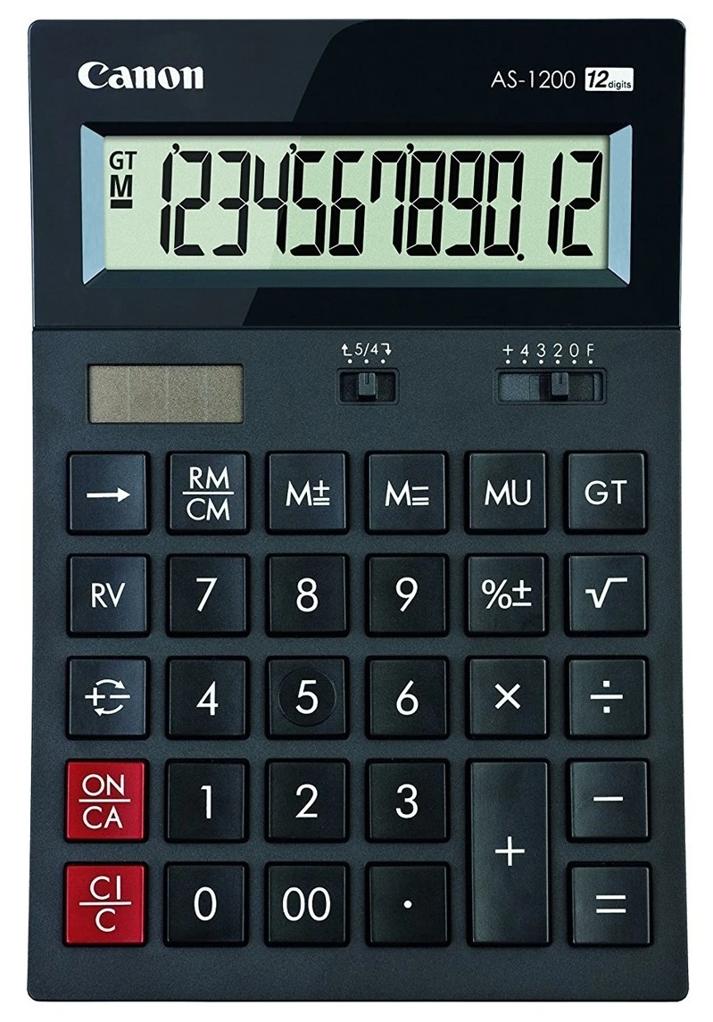 Калькулятор Canon AS-1200 Grey