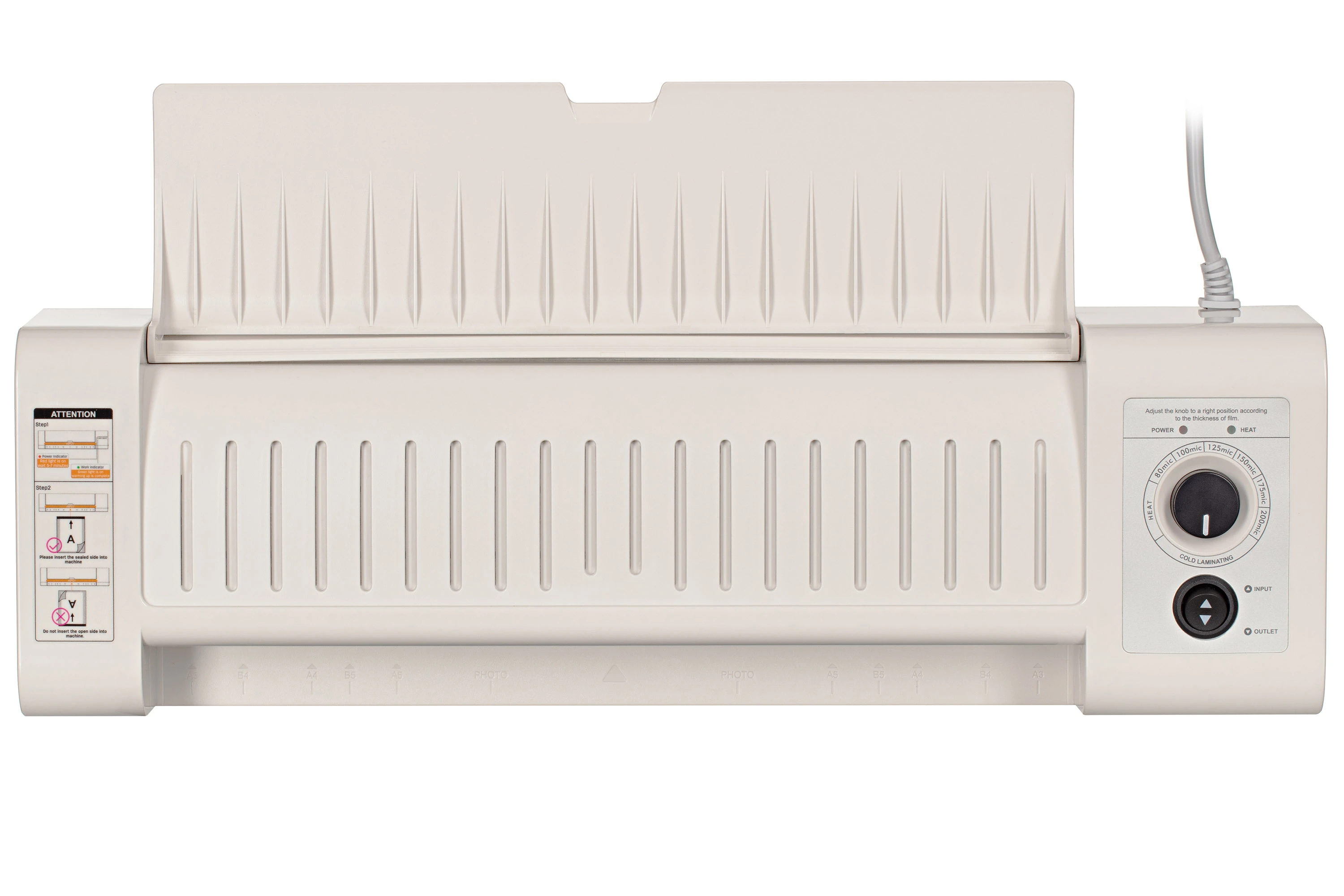 Ламінатор А3 2E L-3200, 300мм/хв, 80-200мкм, гаряче та холодне ламінування - 2