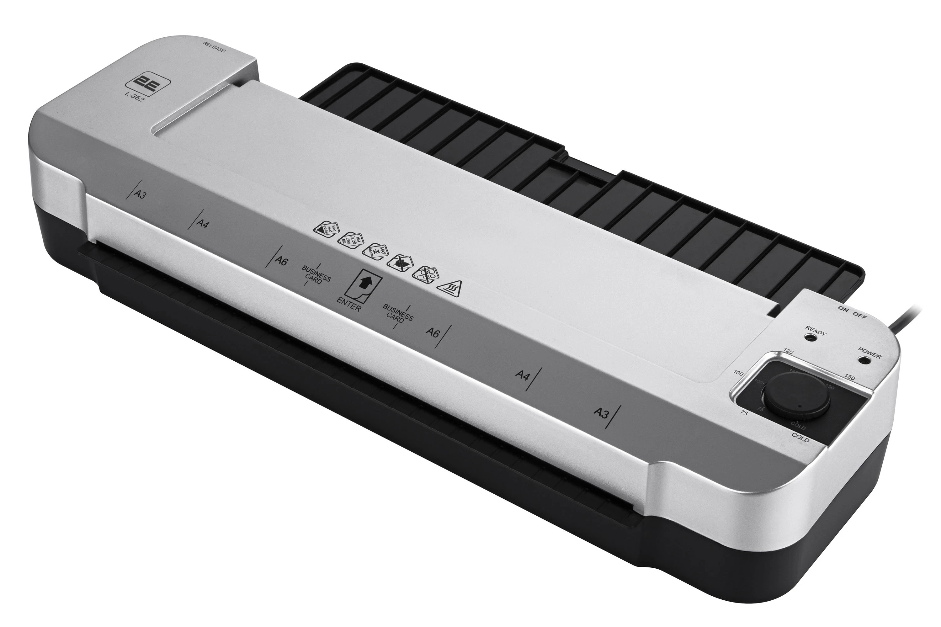 Ламінатор А3 2E L-362, 300мм/хв, 75-150мкм, гаряче та холодне ламінування - 2