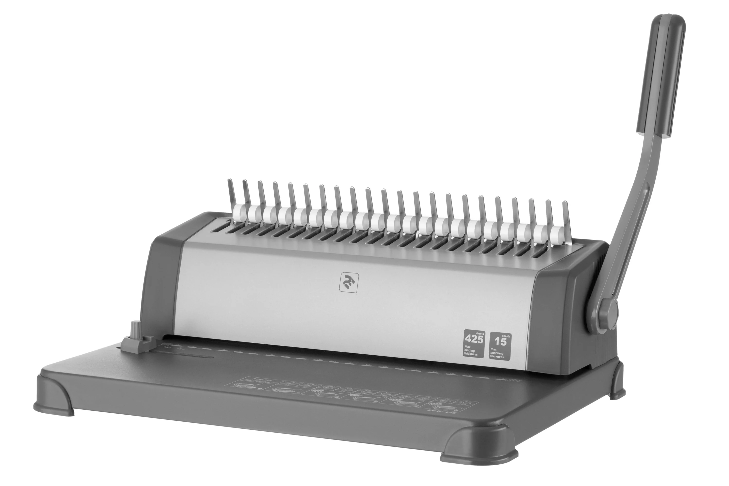 Пластикові пружини 2E для біндерів, 14мм, білі, 100шт - 2