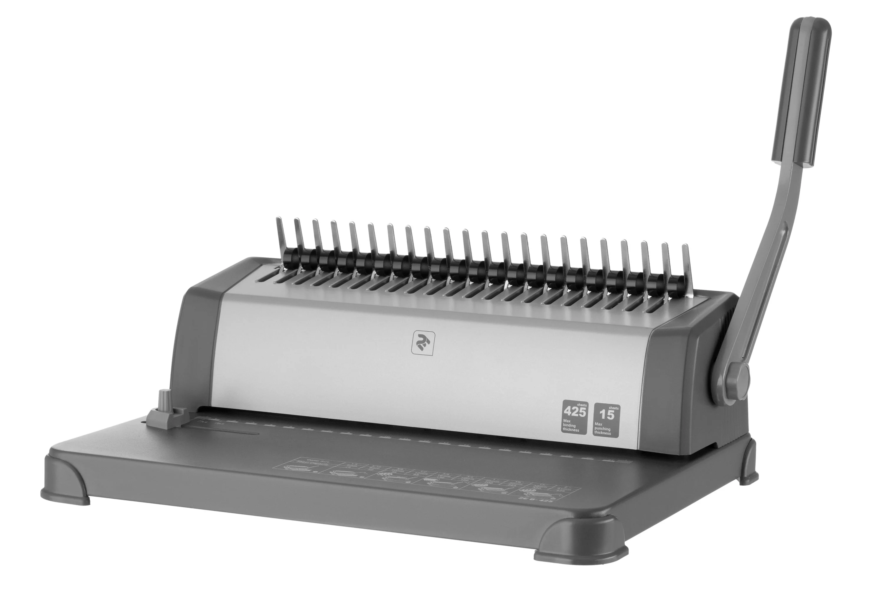 Пластикові пружини 2E для біндерів, 14мм, чорні, 100шт - 2