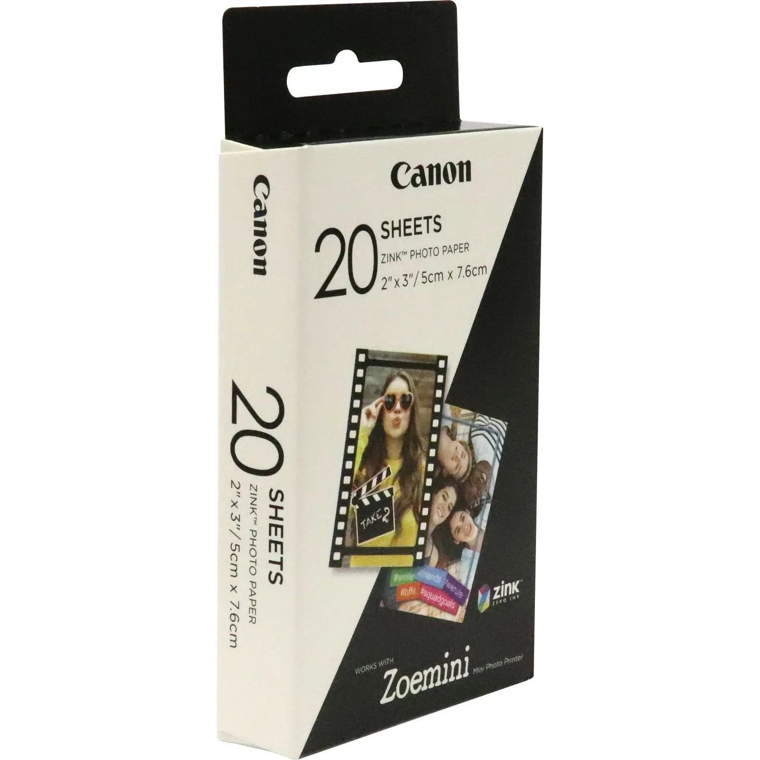 Папір Canon ZINK™ 2"x3" ZP-2030 20 арк. - 2