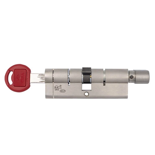 Циліндр CISA Astral Tekno PRO 95T (45*50T) нікель матовий 5 ключів - 5