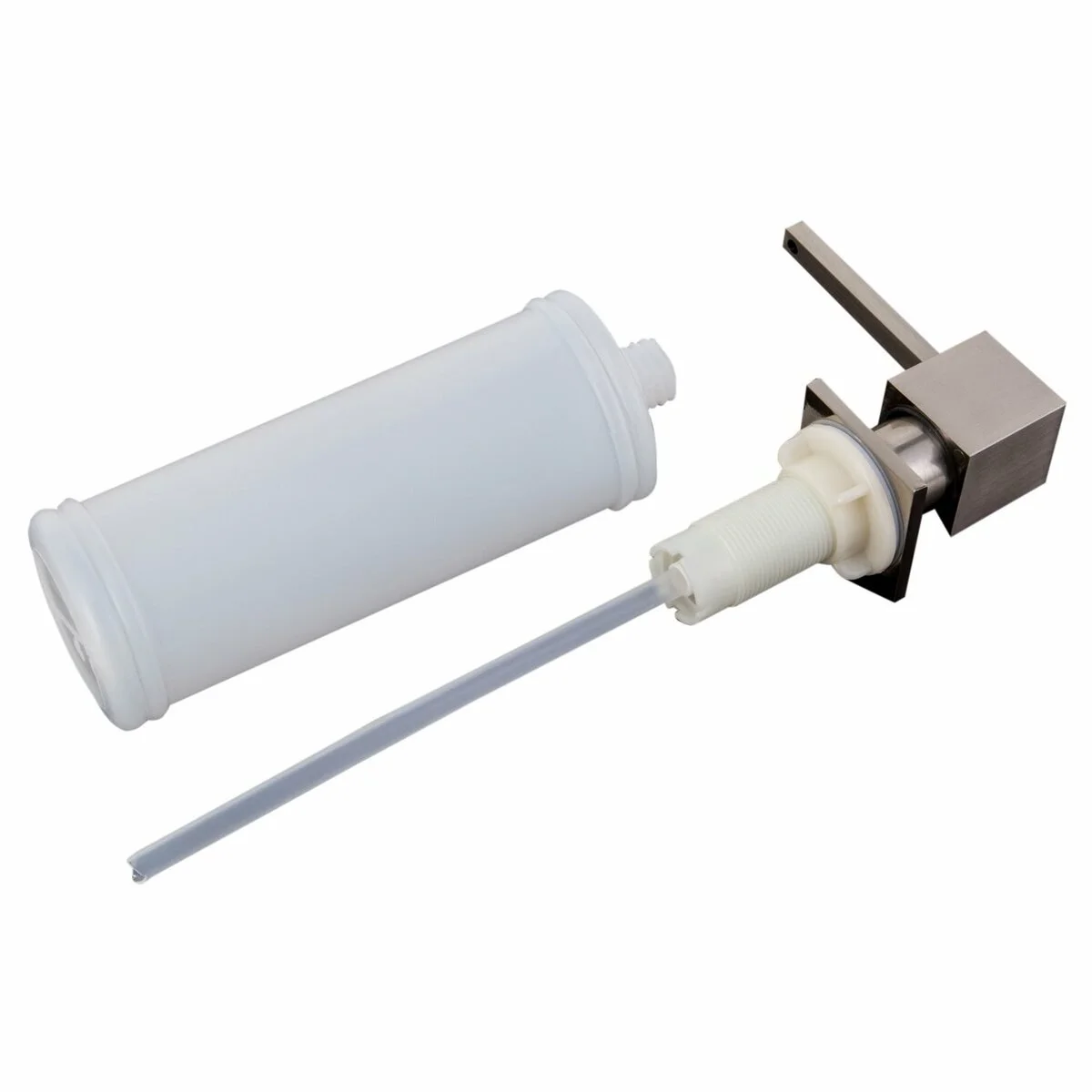 Дозатор вбудований для рідкого мила квадратний Platinum T-08 - 2