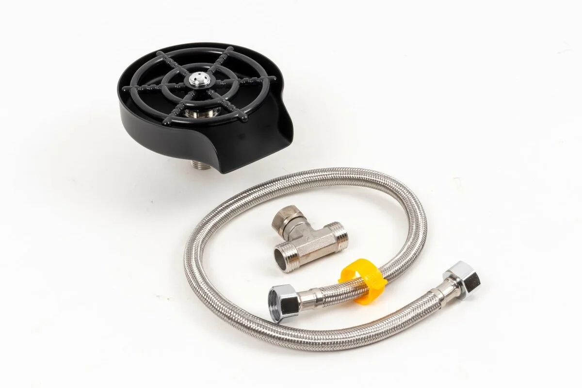 Ополіскувач склянок,чашок на раковину Platinum CW-2 PVD чорний - 2