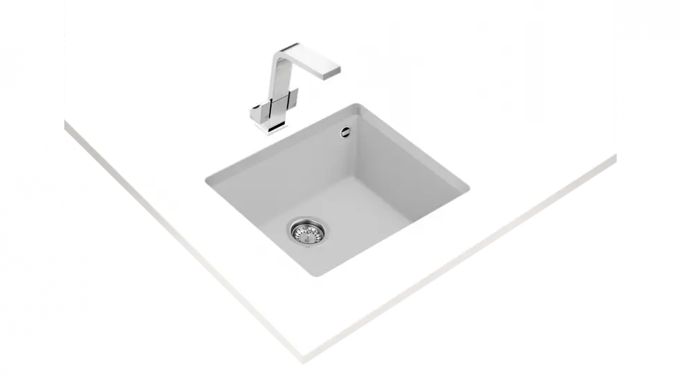 Кухонна мийка Teka - SQUARE 50,40 TG УЛЬТРА БЕЛЫЙ 115230024 - 4