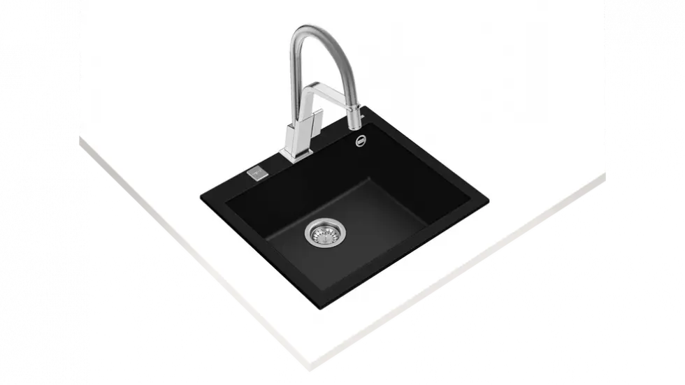 Кухонна мийка Teka - FORSQUARE 50,40 TG ЧЕРНЫЙ 115230005 - 4