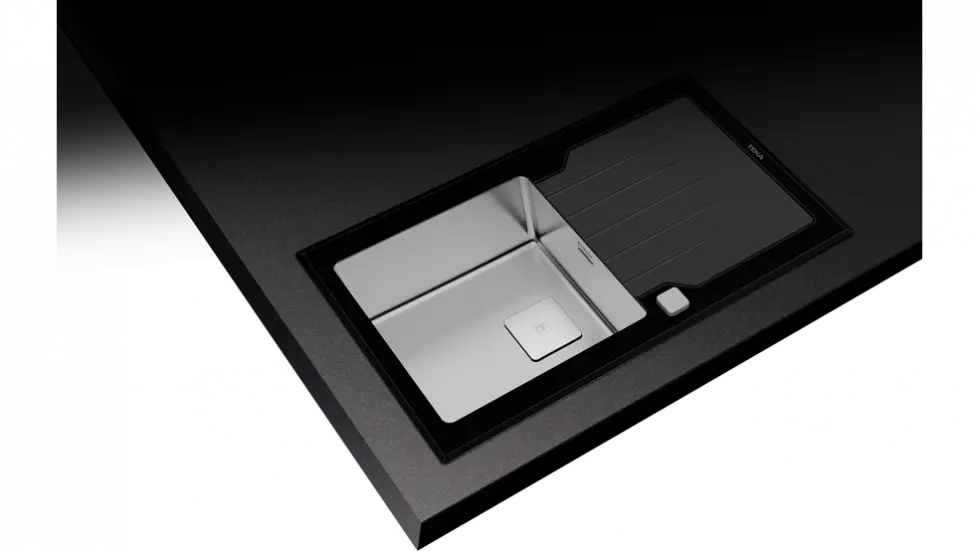 Кухонна мийка Teka - DIAMOND 1B 1D 86 BL ПОЛИРОВАННАЯ 115100011 - 12