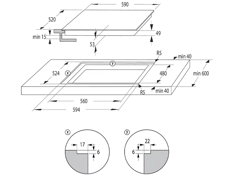 Варильна поверхня Gorenje - GI 6432 BSCE - 18