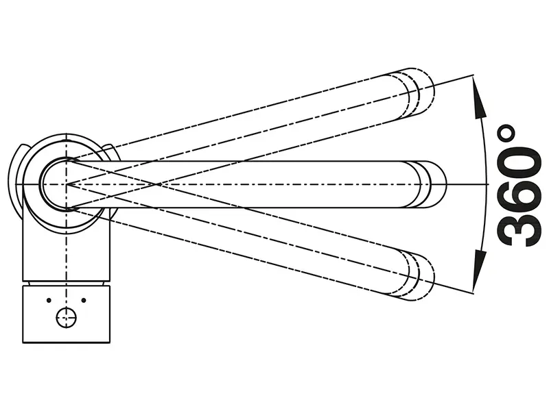Змішувач кухонний Blanco - MIDA-S 526653 - 8