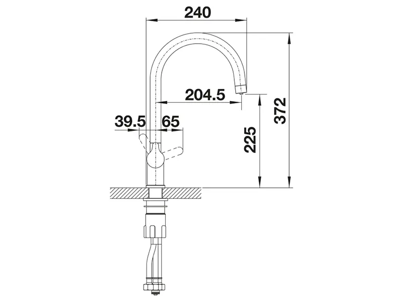 Змішувач кухонний Blanco - TRIMA 526695 - 12