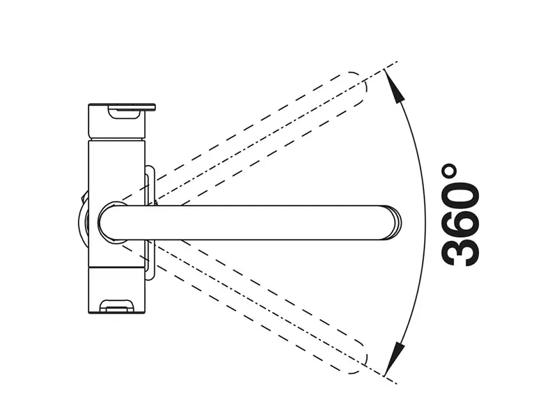 Змішувач кухонний Blanco - TRIMA 526695 - 4