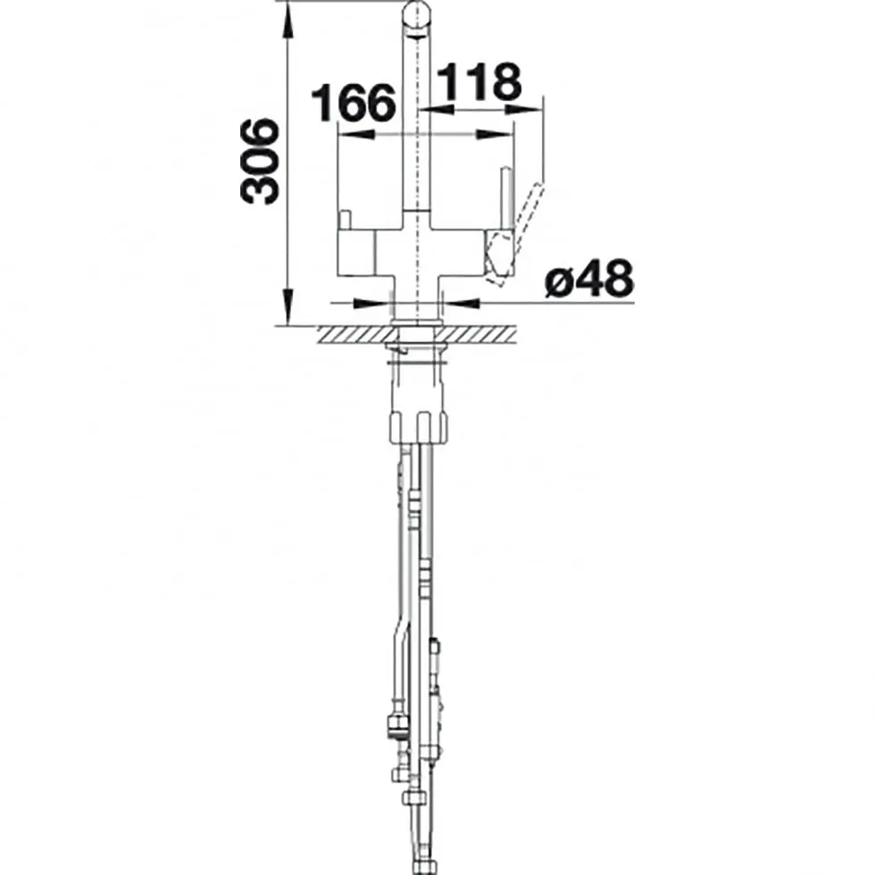 Змішувач кухонний Blanco - 525198 FONTAS-S - 7