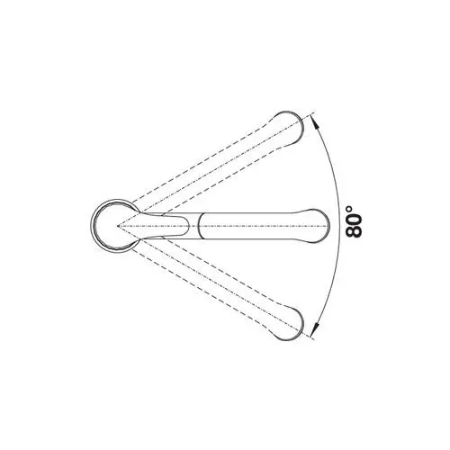 Змішувач кухонний Blanco - 521752 DARAS-S-F - 12