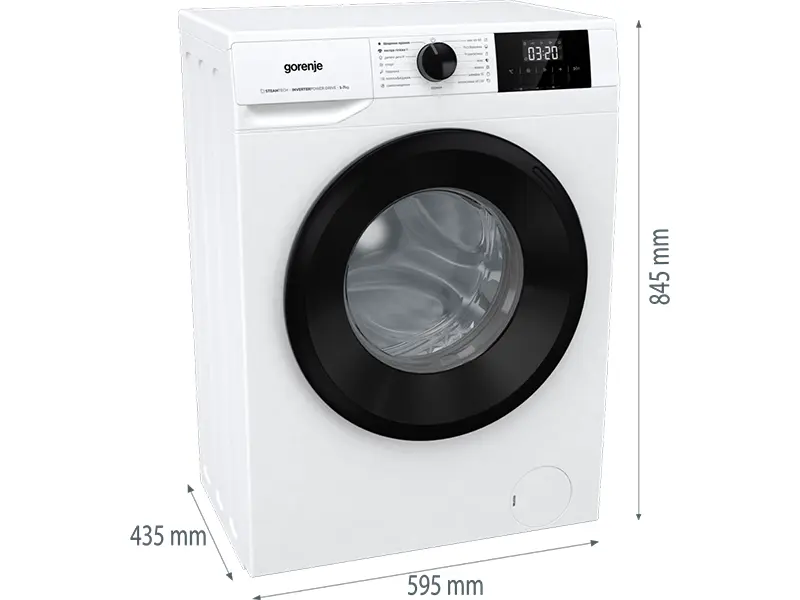 Пральна машина Gorenje - W 3 NGPI 62 SBS/UA - 16