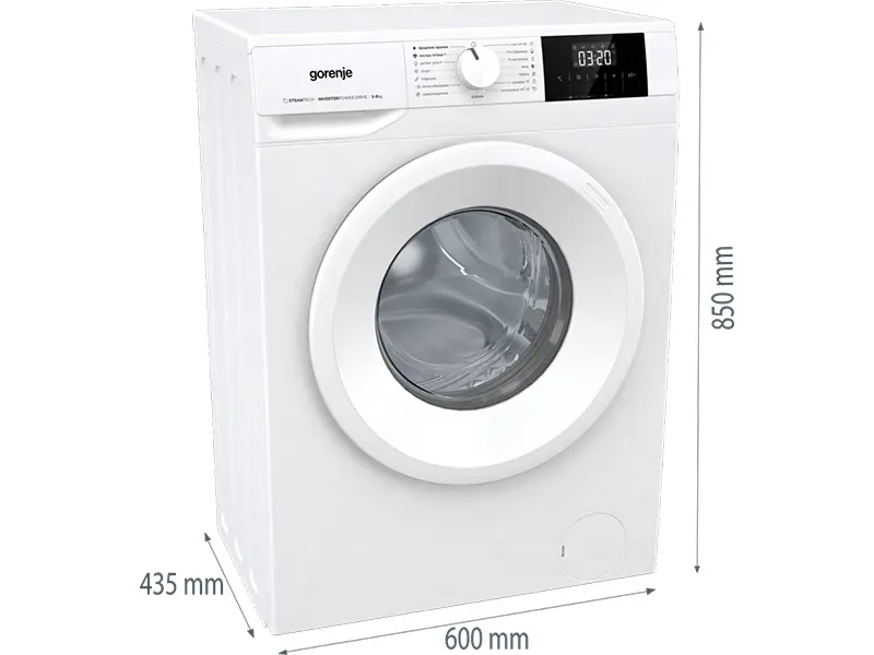 Пральна машина Gorenje - WNGPI 72 SBS/UA - 16