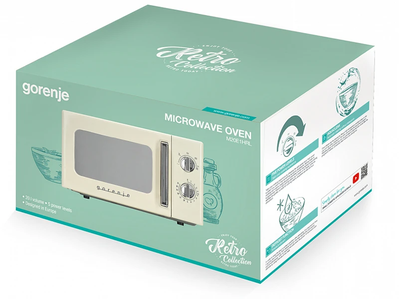 Мікрохвильова піч Gorenje - MO 20 E1HRL - 10