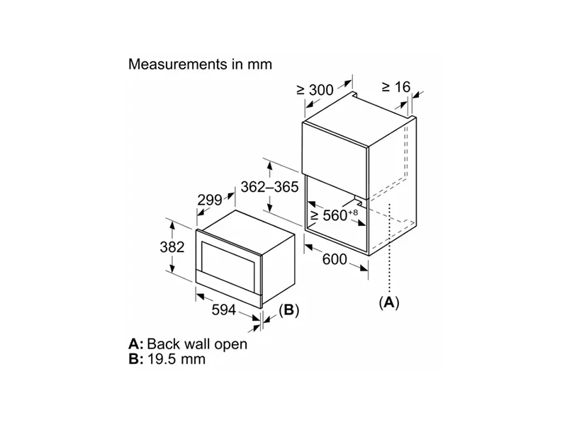 Мікрохвильова піч вбудована Siemens - BE732L1B1 - 5